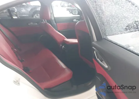 2019 Alfa Romeo Giulia Rwd z USA, uszkodzony, nr VIN ZARFAMAN6K7619579